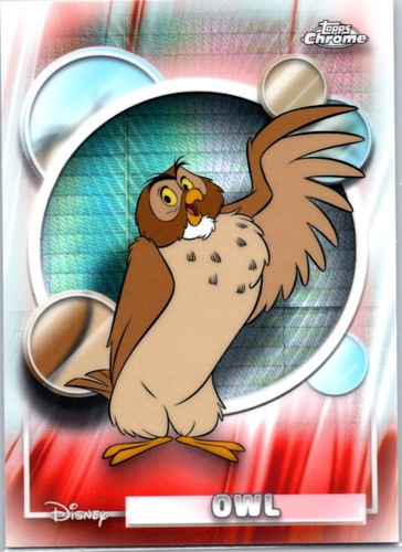 2026 topps chrome disney owl - chrome,