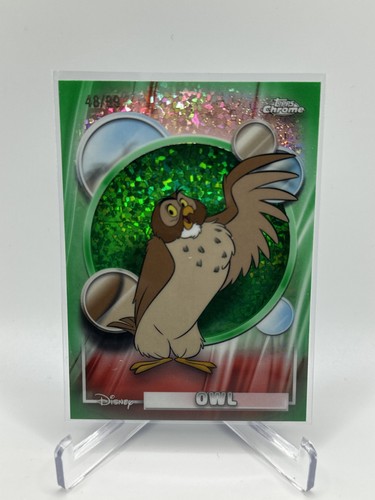 2026 topps chrome disney - chrome, owl